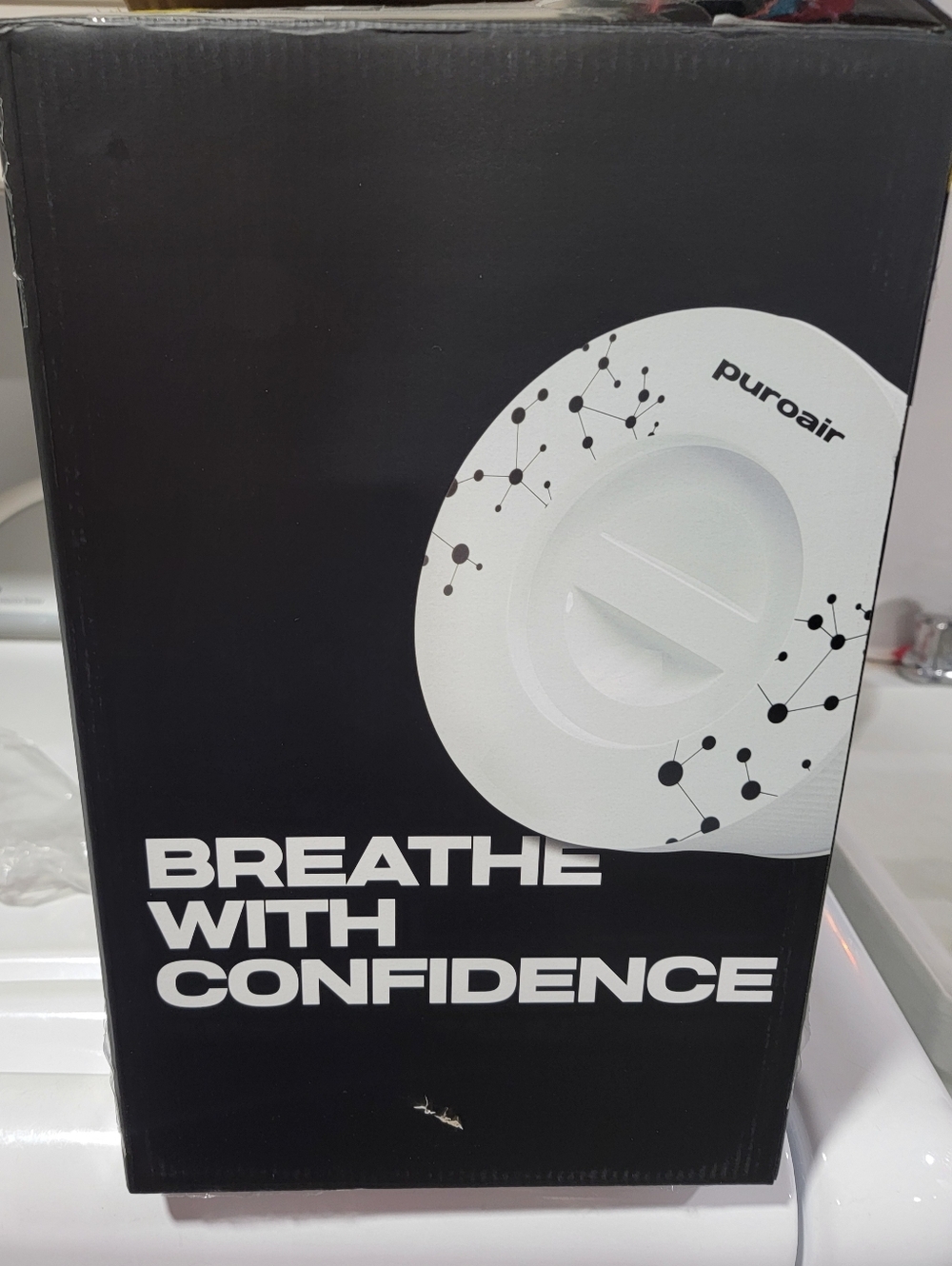 New puroair black air purifier. Still in box. Has hepa filter. - Picture 10 of 11